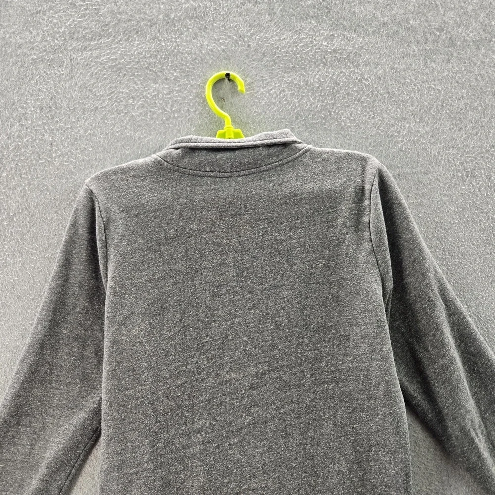 Victoria's Secret‎ PINK Women Sweatshirt M Gray Logo Long Sleeve